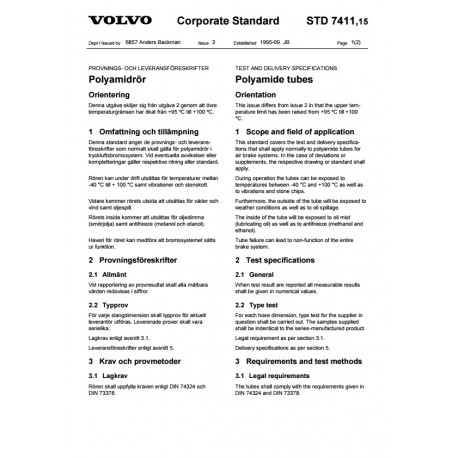 VOLVO STD 7411,15 0